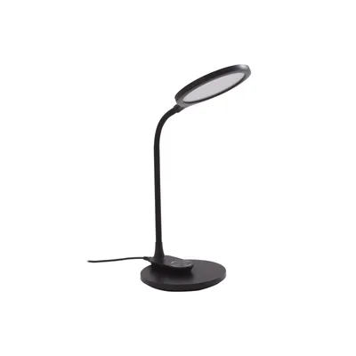 Produktbild von Lindby LED-Tischleuchte Valtaria, schwarz, CCT, dimmbar