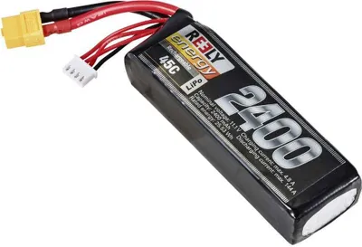 Produktbild von Reely Modellbau-Akkupack (LiPo) 11.1 V 2400 mAh Zellen-Zahl: 3 45 C Softcase XT60H