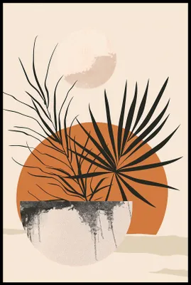 Produktbild von Plakat 61x91,5cm Palmenwesten
