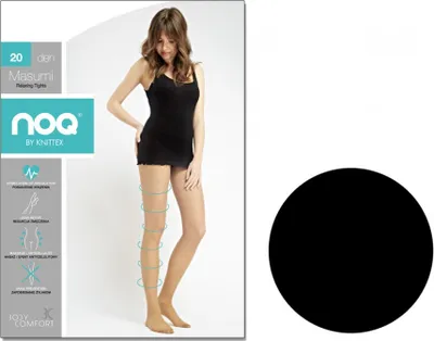 Produktbild von Masumi Entspannungsstrumpfhose 20den Nero 4