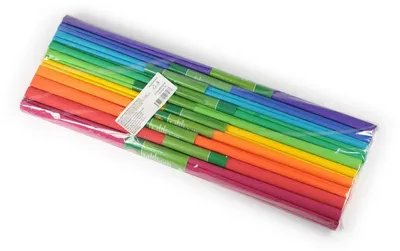 Obrázok produktu pre Sada krepového papiera – 10 farieb dúhy – 200x50 cm – Koh-I-Noor