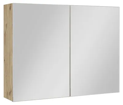 Image de Armoire de toilette Vicco Lavia Chêne Artisan 80x60.2cm, Model 66095