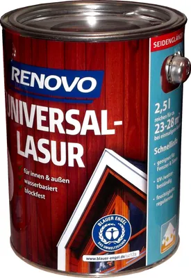 Produktbild von 2,5L Renovo Universallasur wasserbasis Kalkweiss