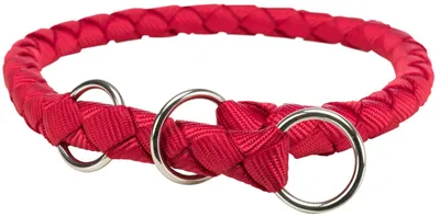 Produktbild von TRIXIE Cavo Zug-Stopp-Halsband, L–XL: 52–60 cm / Ø 18 mm, rot