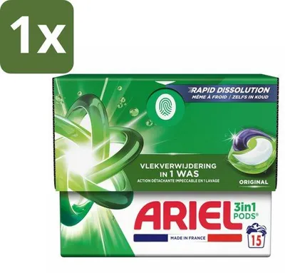 Produktbild von 3in1 Waschmittel Pods - Original - 15 Stück