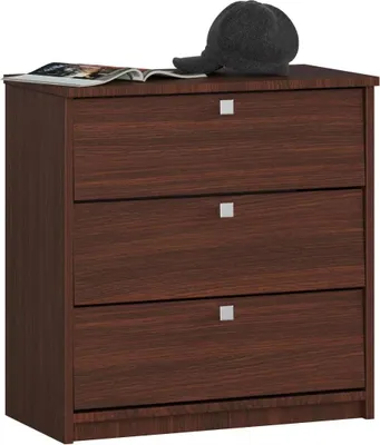 Immagine prodotto di Scarpiera MINI 3 con porte girevoli Wenge 60 cm