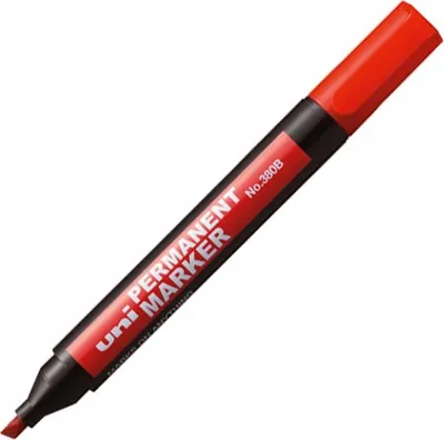 Produktbild von Permanentmarker Cut-off Rot Uni-380B