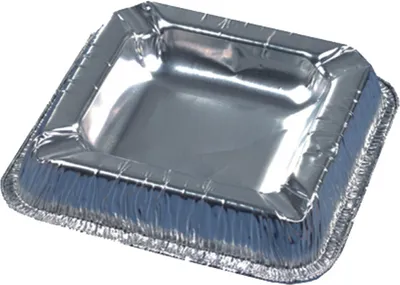 Produktbild von STARPAK Aluminium-Aschenbecher quadratisch 50 Stück