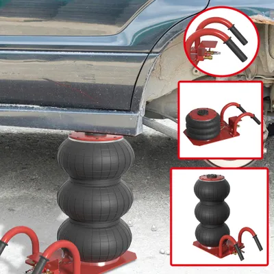 Image de ACXIN Crics pneumatiques pour voiture, crics à coussin d'air pneumatiques à levier court, crics de levage pour voitures, SUV et ateliers
