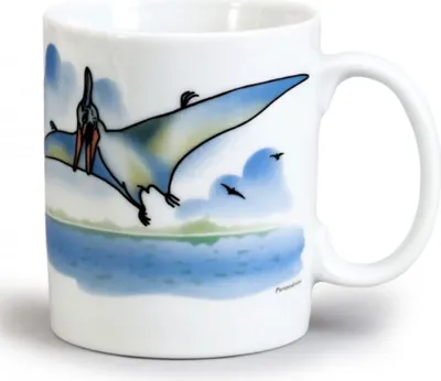 Produktbild von Thun 1794 Kinderbecher, Pterodaktylus, 280 ml, Porzellan Thun