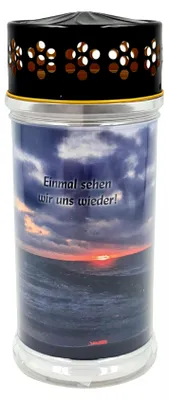 Produktbild von LED Grablicht Carinthia M 75 Tage "Einmal sehen wir uns wieder"