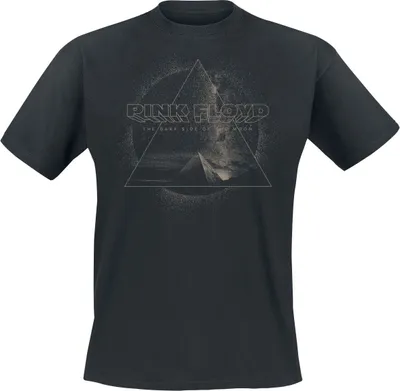 Produktbild von Pink Floyd T-Shirt Herren Pyramid Triangle schwarz S