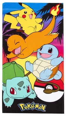 Immagine prodotto di Asciugamano da spiaggia Northwest, 76,2 x 152,4 cm, motivo "Sunset Pokemon"