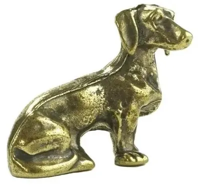 Image de Figurine en métal « Teckel » ABINO