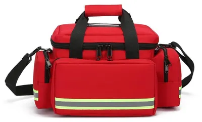 Produktbild von Notfalltasche Medizinische Trauma Leer Deluxe Erste Hilfe Tasche Rot