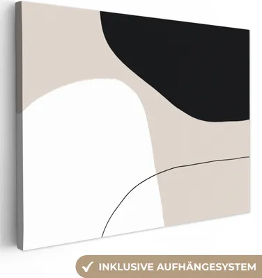 Obrázek produktu pro OneMillionCanvasses® - Plátno - Obrazy - Abstraktní - Design, Nástěnný obraz, Nástěnná dekorace Obývací pokoj, 120x90cm