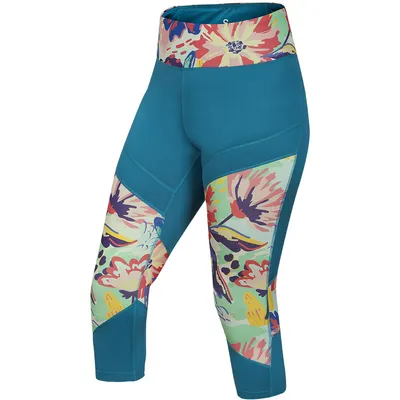 Produktbild von Ocún Rhea Leggings 3/4 Farbe: Blau Fjord / Größe: M
