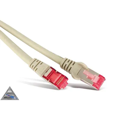 Obrázok produktu pre Patch kábel cat6A S/FTP PIMF bezhalogénový 10m