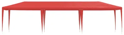 Zdjęcie produktu dla Namiot imprezowy vidaXL, czerwony, 900 x 300 x 255 cm, PE i stal