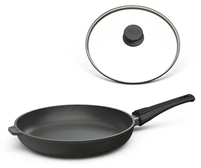 Produktbild von Hoffmann Bratpfanne Ø 20 cm Aluguss Antihaft Induktion mit Deckel