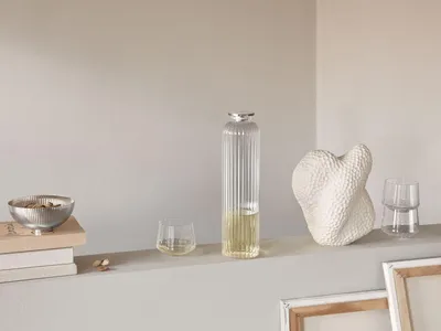 Produktbild von Georg Jensen Bernadotte Glas Karaffe Glaskaraffe Wasserkrug Wasser 1,1 L Klar