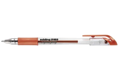 Produktbild von Edding 4-2185055, Clip, Stick-Kugelschreiber, Orange, 1 Stück(e), Fein