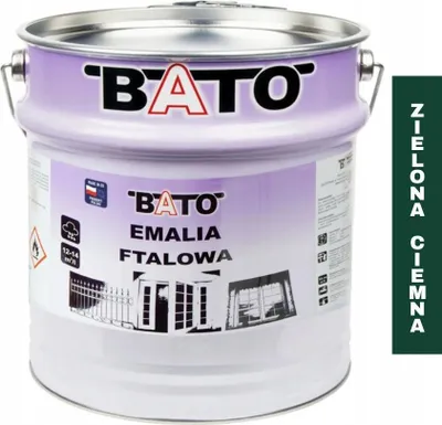 Obrázok produktu pre Ftalová kyselina-emal na drevo BATO farba na drevo TMAVÁ ZELENÁ 10 l