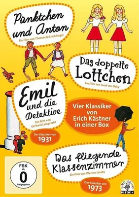 Obrázok produktu pre Erich Kästner-Box (4 DVDs)