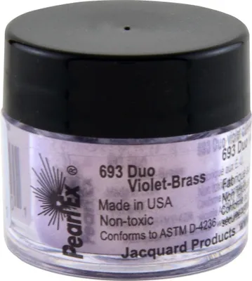 Produktbild von Jacquard Pigmentpulver Lila Messing Mix 3 g für Hobby und Kunst