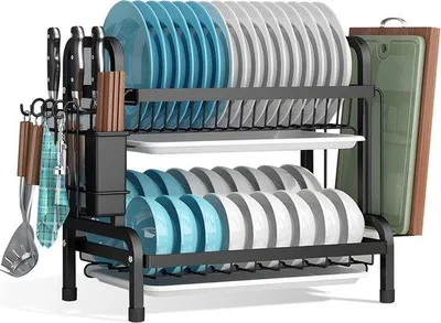 Produktbild von Famanu Abtropfgestell 2-stufig - Edelstahl