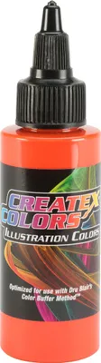 Produktbild von CREATEX Illustration Opaque Red Orange 30ml Airbrushfarbe