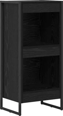Immagine prodotto di Armadio per Libri Rovere Nero 40 x 30 x 86,5 cm