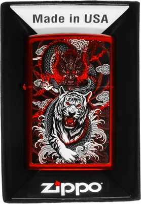 Produktbild von Zippo Feuerzeug Dragon Tiger Design 60006977