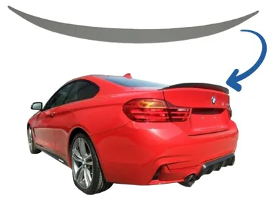Immagine prodotto di Alettone posteriore, spoiler, spoiler per il bagagliaio per BMW Serie 4 F32 2013-2019, design M4.
