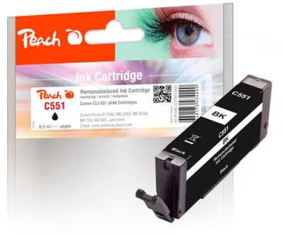 Zdjęcie produktu dla Peach 319435, Czarny, Tusz na bazie pigmentu