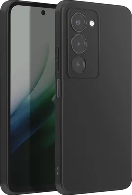 Immagine prodotto di Avizar, Xiaomi Redmi 15 5G custodia in silicone ultrasottile, anti-impronta, nero