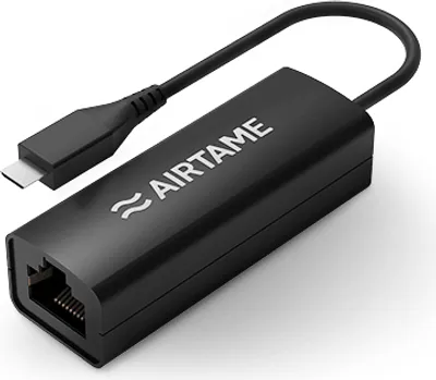 Zdjęcie produktu dla Airtame AT-ETH, Przewodowa, Micro-USB, Ethernet, 100 Mbit/s, Czarny