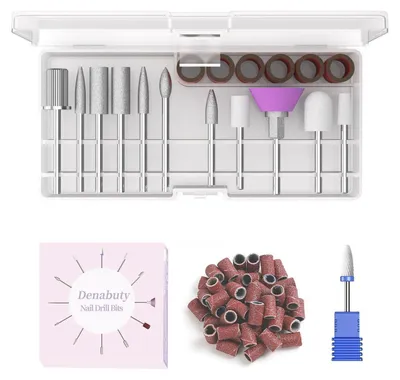 Image de Embouts pour fraiseuse à ongles, lot de 12, forets en céramique de 3/32" pour ongles