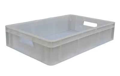 Zdjęcie produktu dla Pojemniki magazynowe skrzynki plastikowe 60x40x13