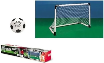 Image de But de football Set 2 mini buts + ballon - Comprend 2 buts de football pour enfants