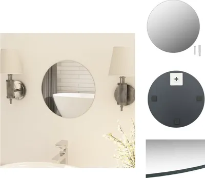 Obrázok produktu pre vidaXL Bezrámové zrkadlo okrúhle 30 cm sklo - Zrkadlo