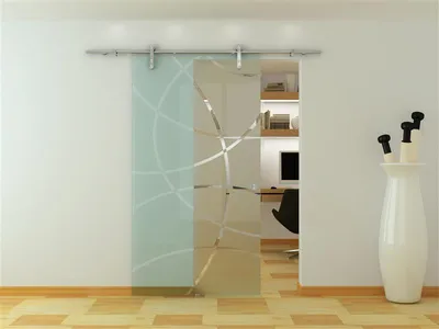 Immagine prodotto di Glaswerk Westfalen - Porta scorrevole in vetro, dimensioni 775 x 2025 mm, modello 33