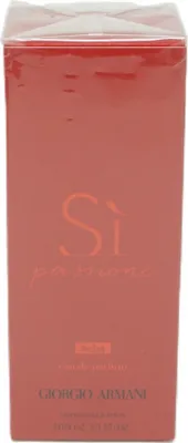 Produktbild von Giorgio Armani Sì Passione Éclat, Frauen, 100 ml, Bergamotte, Schwarze Johannisbeere, Damaszener Rose, Rose, Vanille, Weißer Moschus, Spray