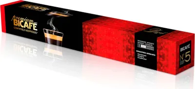 Zdjęcie produktu dla BICAFE Premium Decaf kapsułki do Nespresso - 10 kapsułek