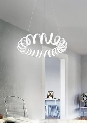 Produktbild von LED Pendelleuchte Weiß matt mit 3 Stufen Dimmer schöne Lampen für über Esstisch