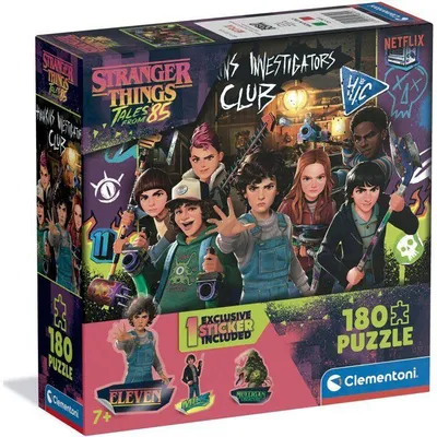 Produktbild von Puzzle mit 180 Teilen, Clementoni, Stranger Things, Modell 85