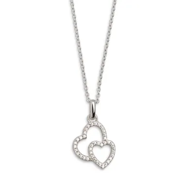 Image de Colliers pour femme Xenox avec pendentif en argent sterling 925 XS2760