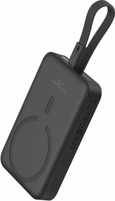 Produktbild von Baseus P10022109113-00 Lithium-Polymer (LiPo) Powerbank 10000 mAh Kabelloses Laden Schwarz
