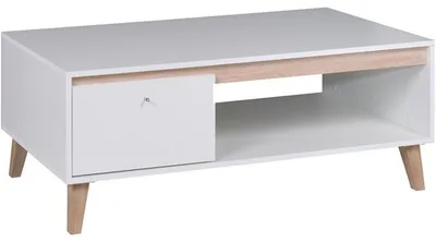 Obrázek produktu pro Konferenční stolek VIEDO BJ08 bílý / san remo