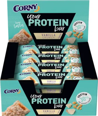 Immagine prodotto di CORNY 3007312 CORNY Your Protein bar Vanilla White Crunch 30% Proteinriegel 12 Riegel